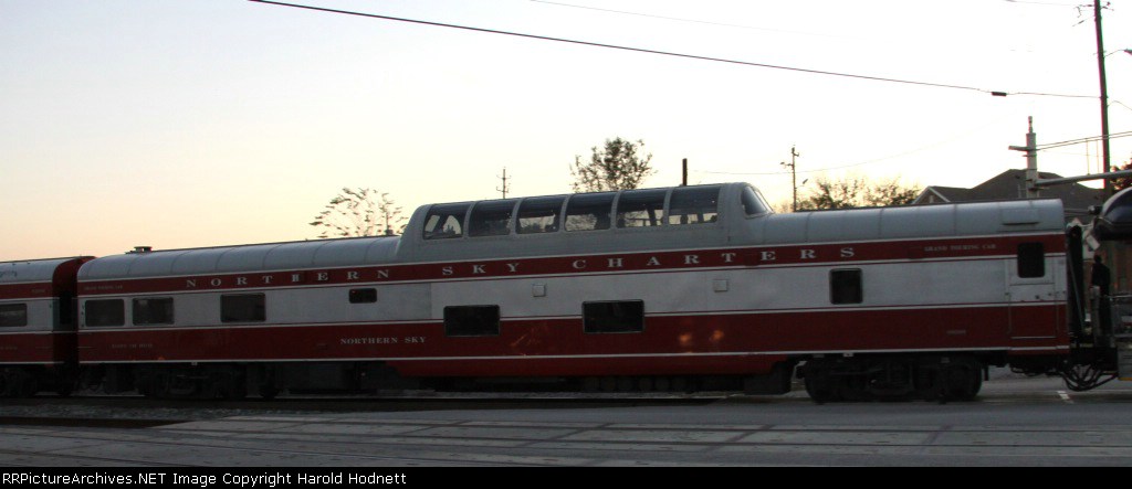 Private passenger car on AAPRCO special train 956